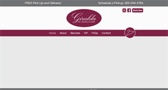 Desktop Screenshot of giraldacleaners.com