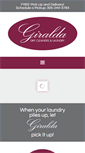 Mobile Screenshot of giraldacleaners.com